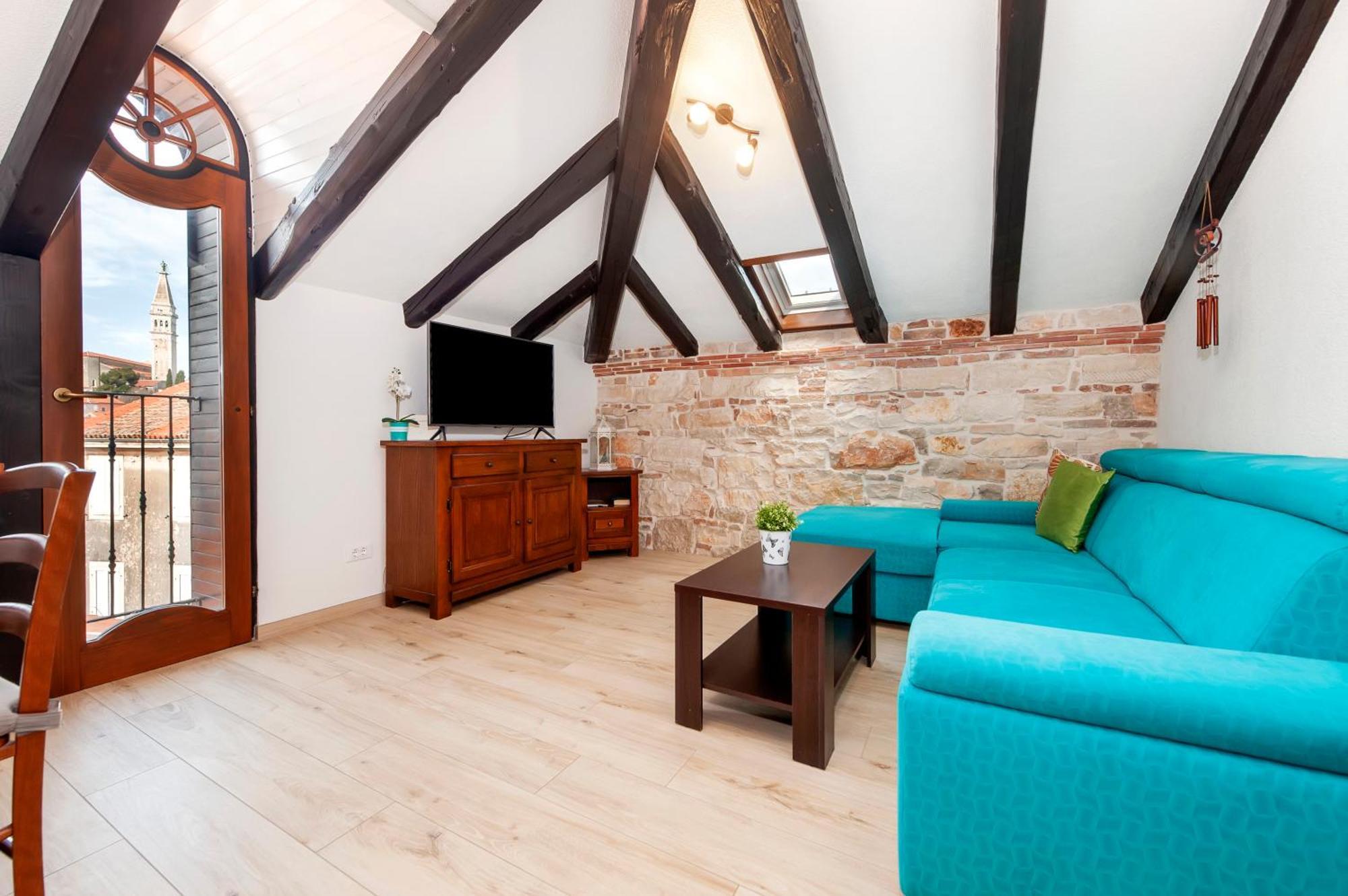 Rovigno Bella Sea View Apartment Bagian luar foto